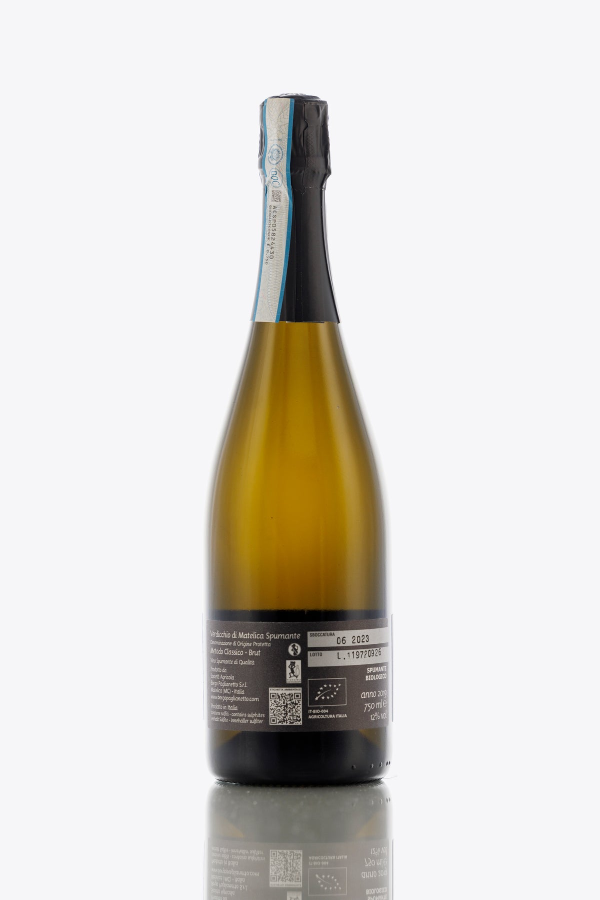 Borgo Paglianetto Jera Spumante Metodo Classico Brut (BIO)
