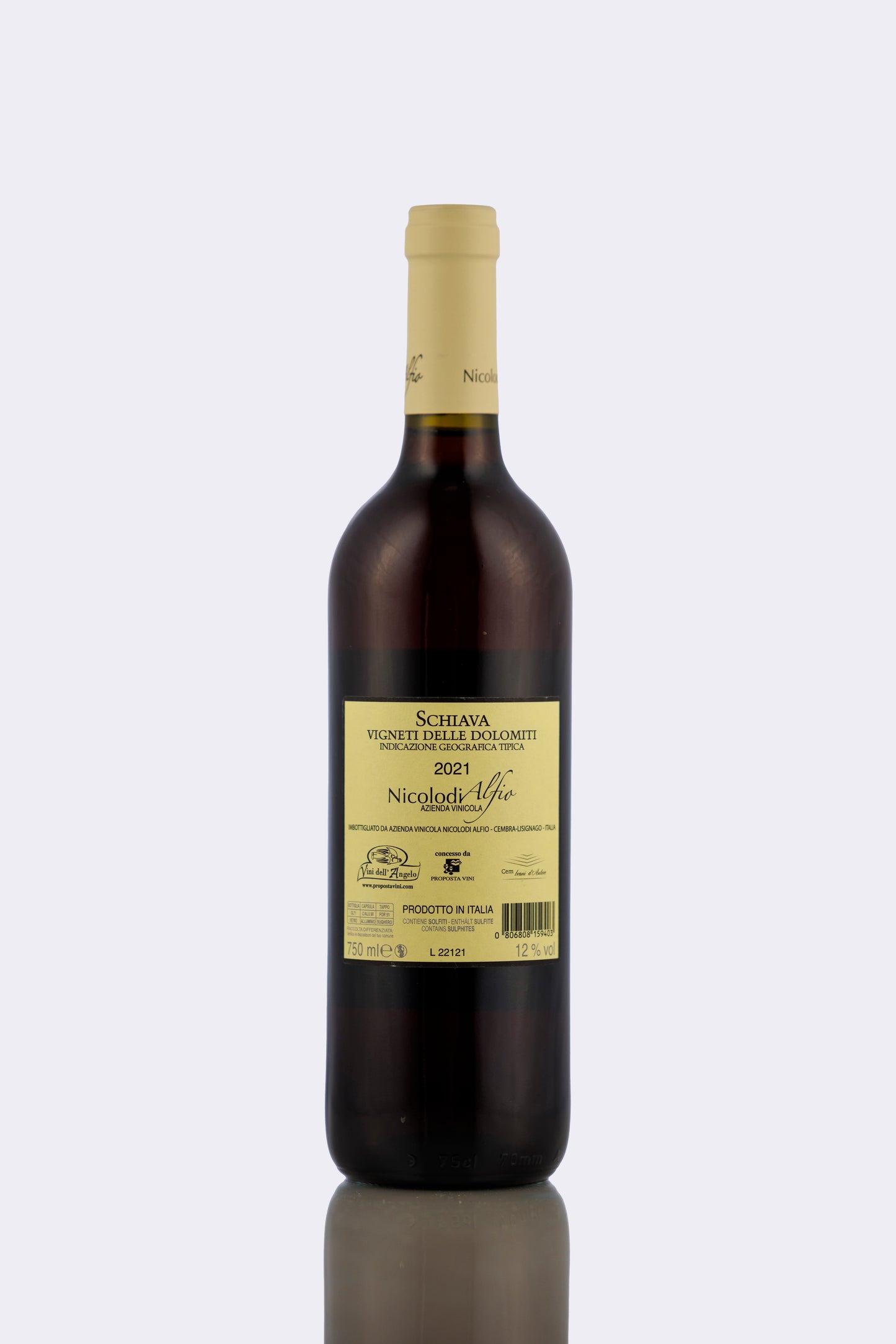 Nicolodi Schiava Nera 2021 – Cantina Nicolodi Alfio